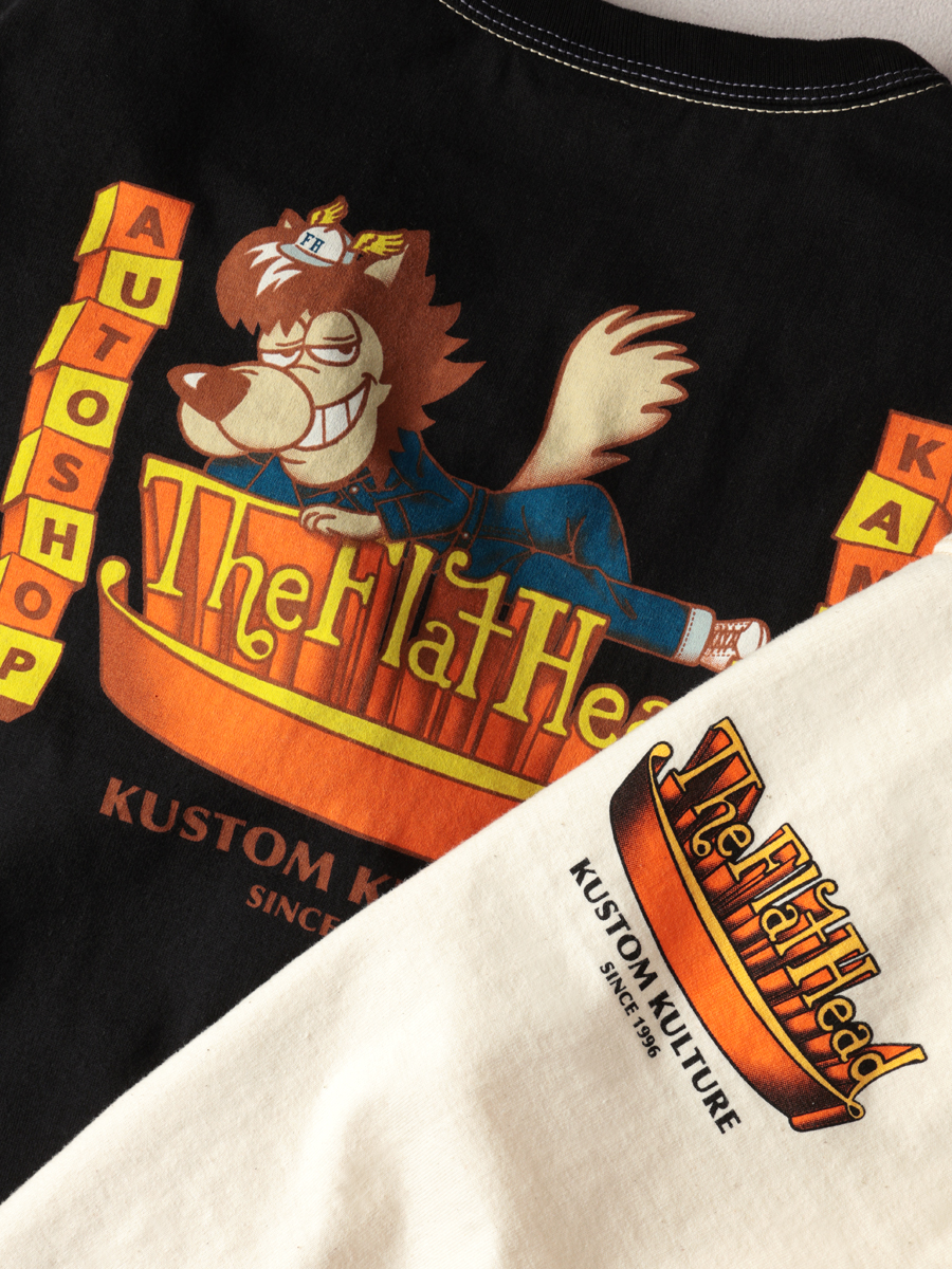 3本針の1本外し Tシャツ FN-THC-064