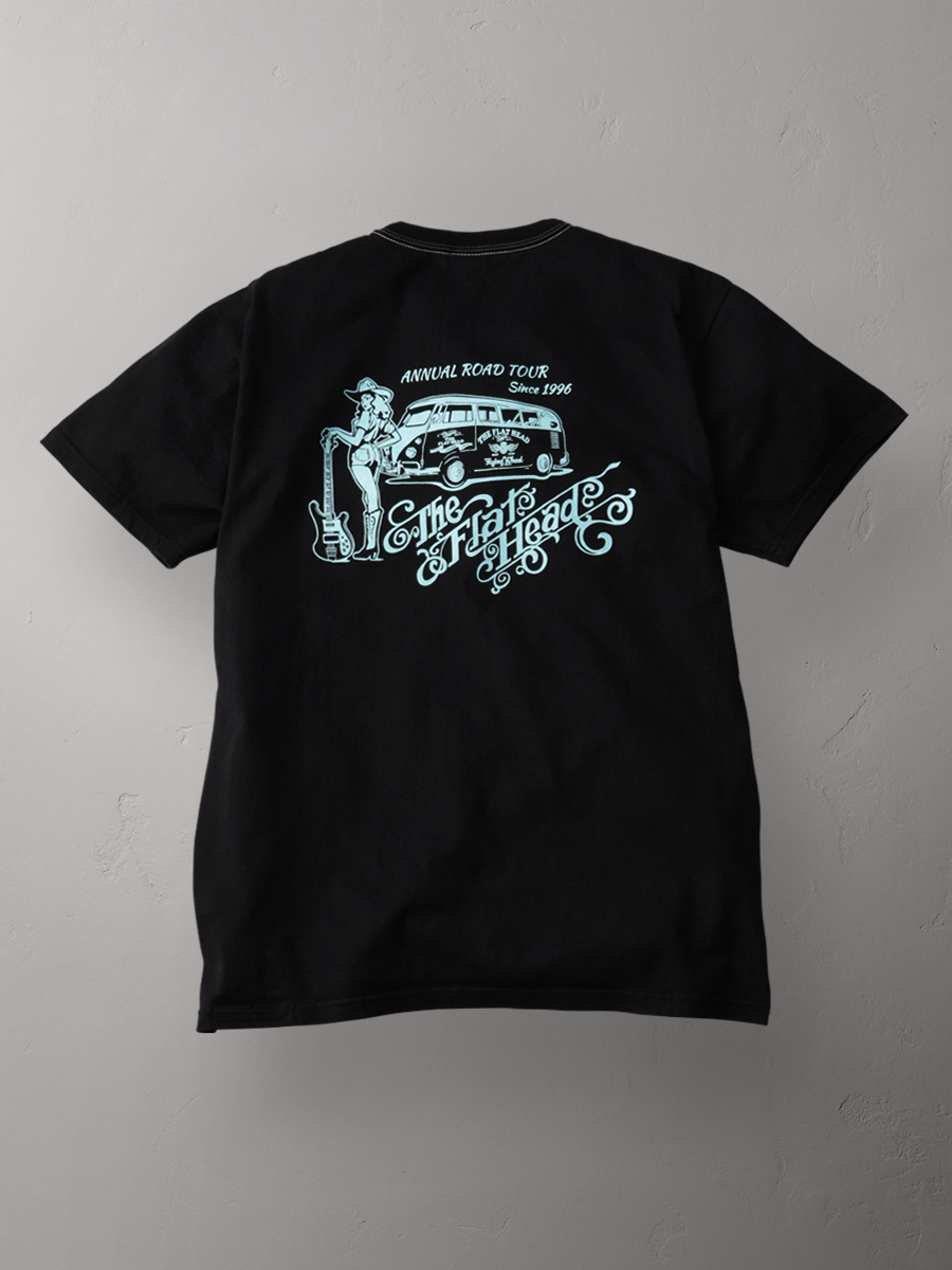 ウェブショップ限定 3本針の1本外し Tシャツ FN-THC-067EC