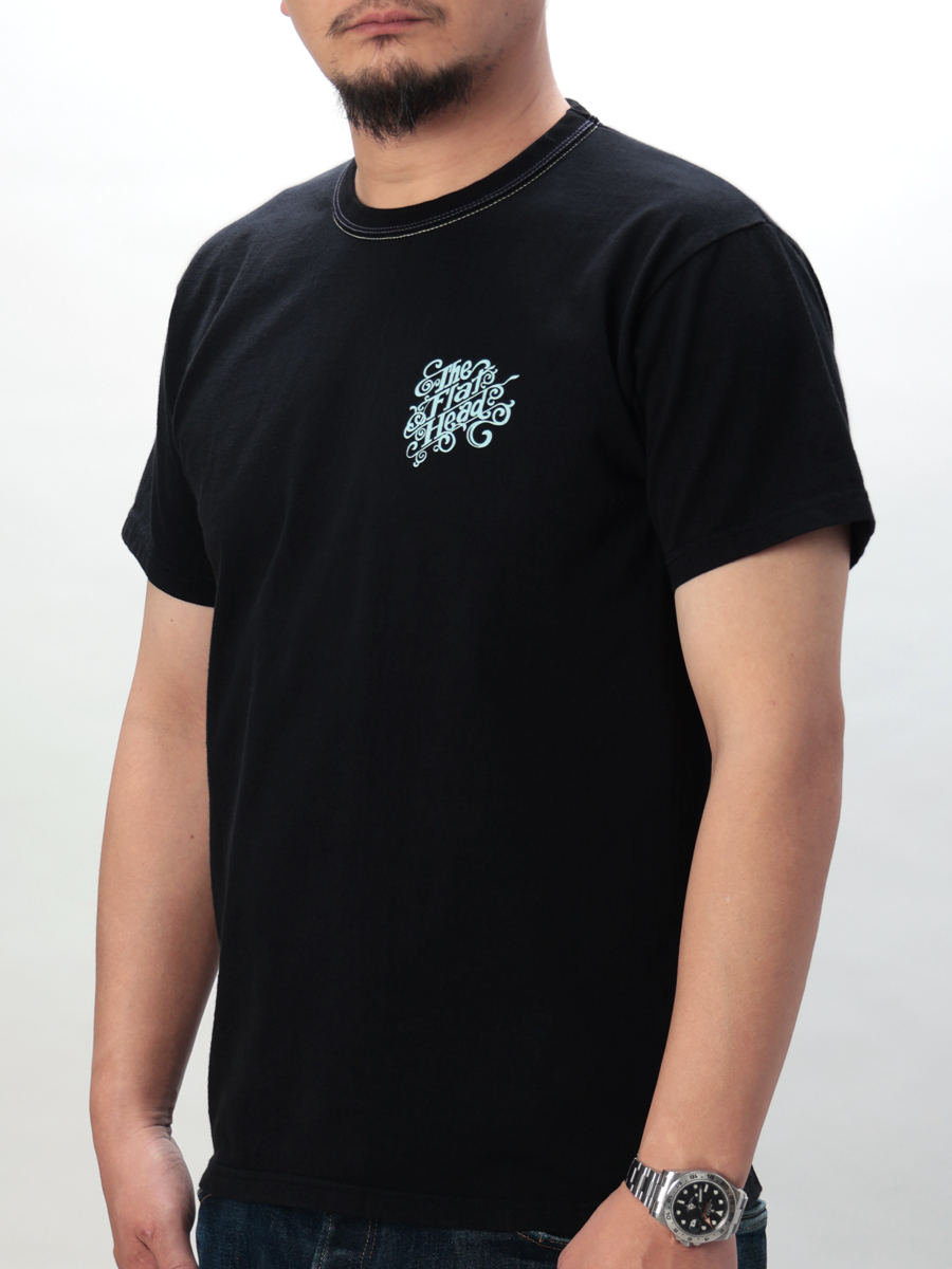 ウェブショップ限定 3本針の1本外し Tシャツ FN-THC-067EC