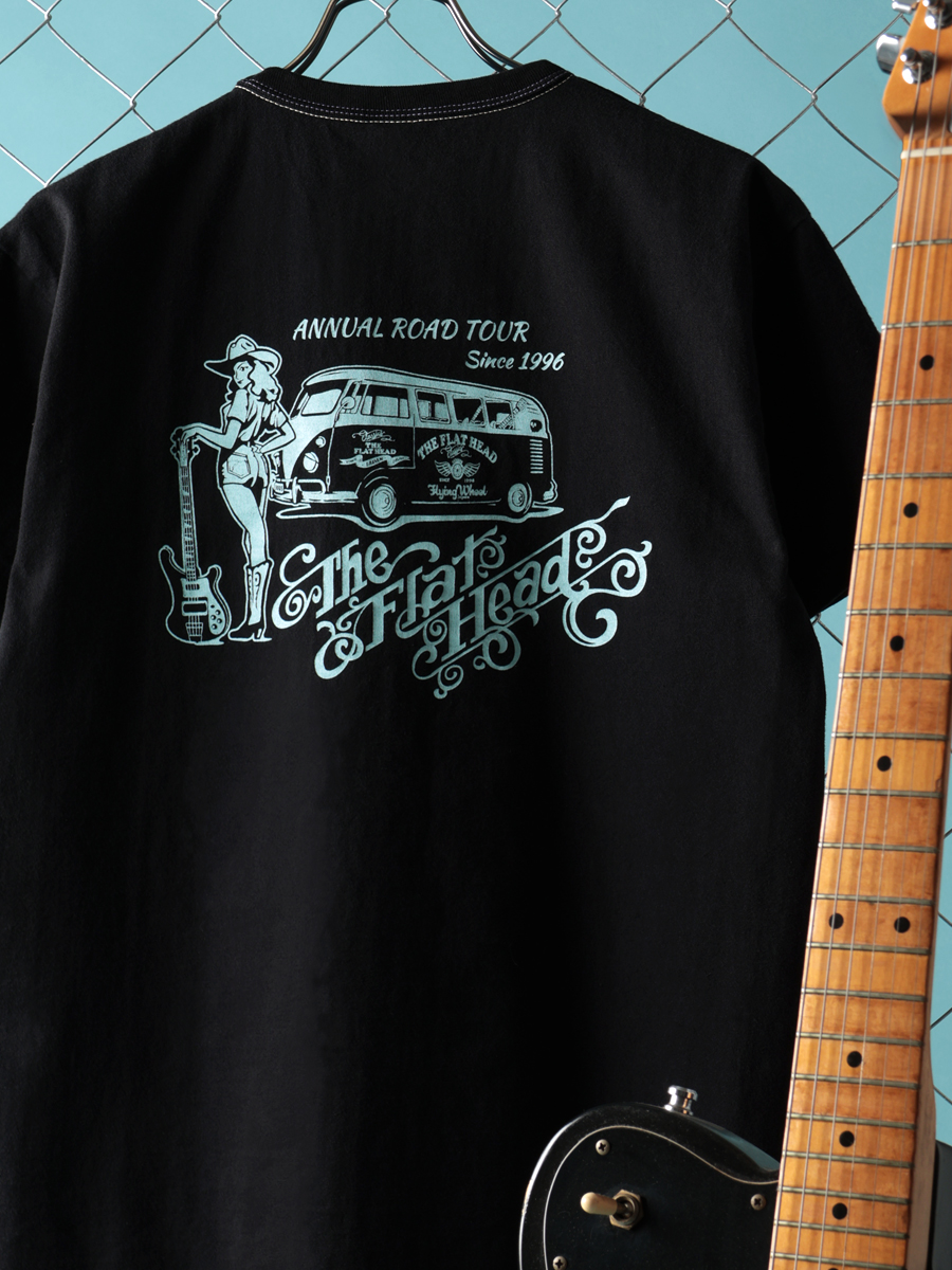 ウェブショップ限定 3本針の1本外し Tシャツ FN-THC-067EC