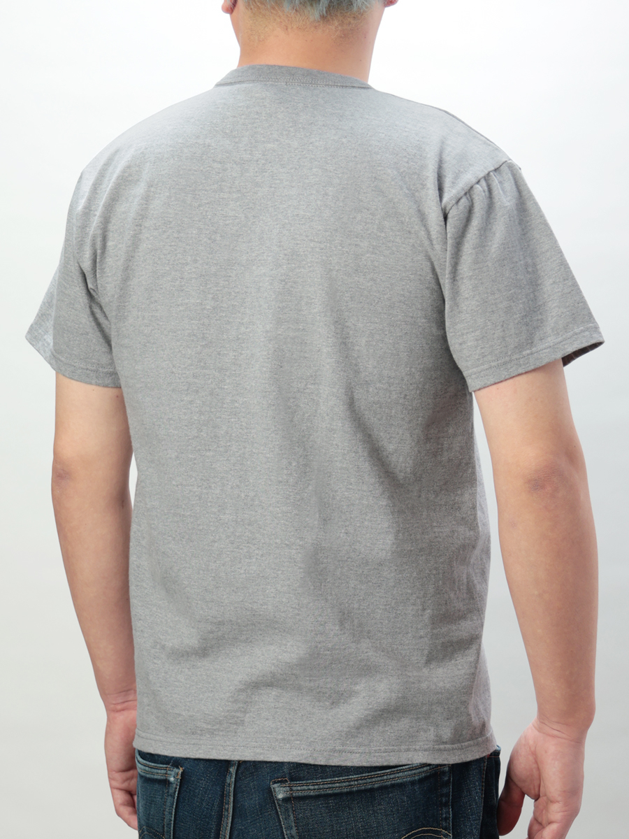 3本針の1本外し ポケットTシャツ FN-THC-101P