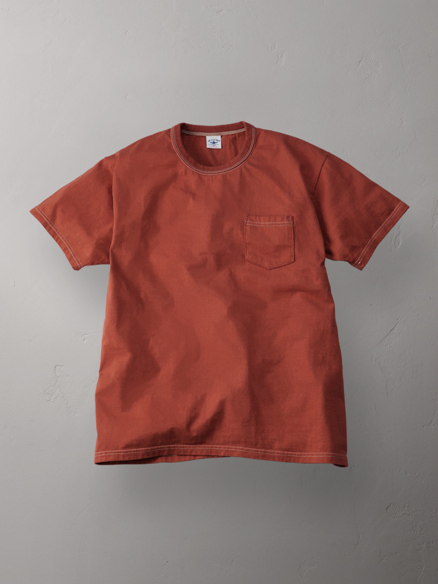 3本針の1本外し ポケットTシャツ FN-THC-101P