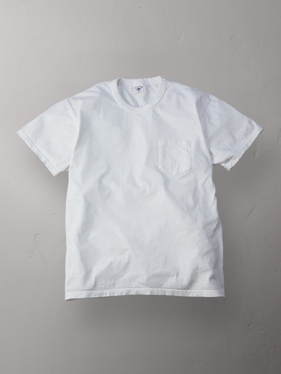 3本針の1本外し ポケットTシャツ FN-THC-101P