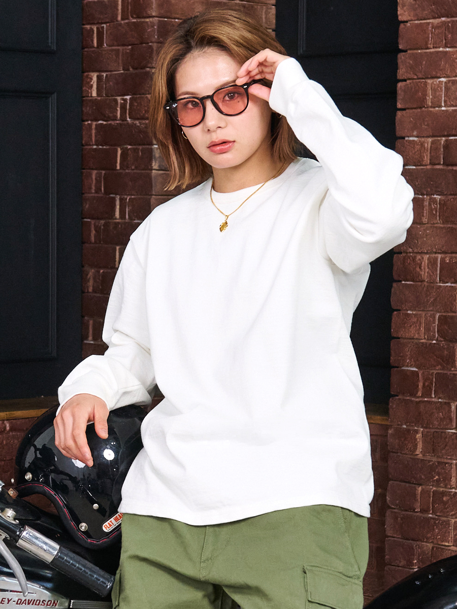 20oz ヘビーオンス ロングスリーブTシャツ FN-HTKL-001 | THE FLAT HEAD