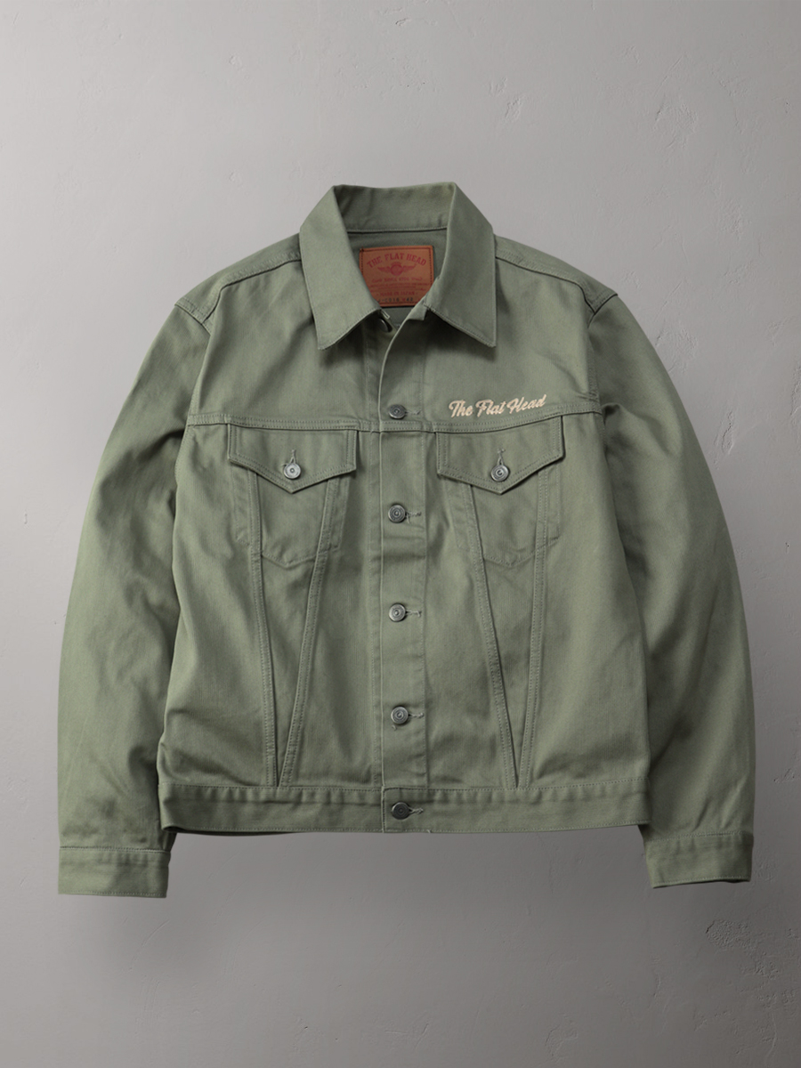 生産数量・販売店舗限定 刺繍入りピケジャケット FN-OJ-C016SP