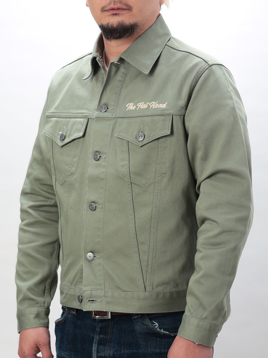 生産数量・販売店舗限定 刺繍入りピケジャケット FN-OJ-C016SP