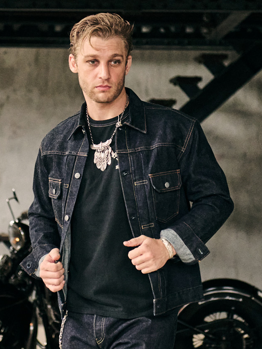 14.5oz デニムジャケット 50sモデル FN-OJ-D002