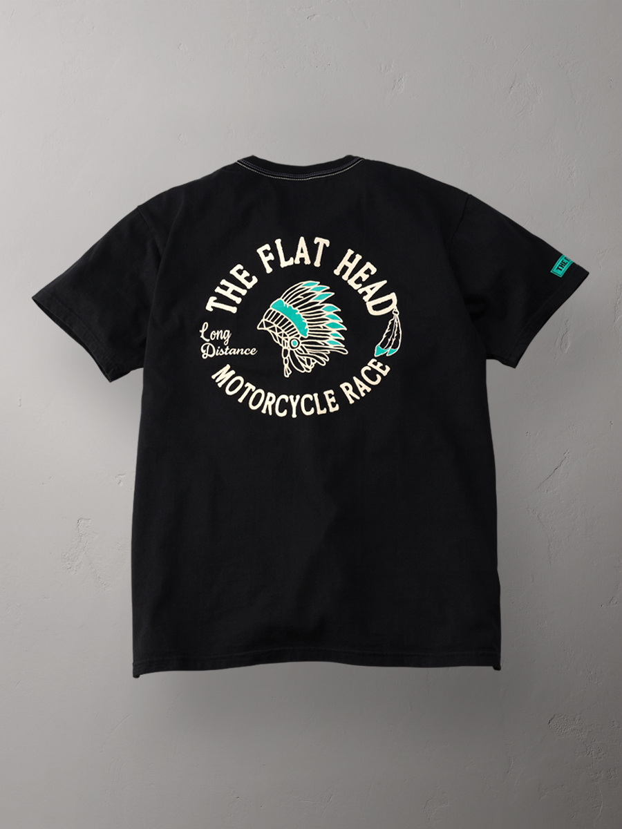 ウェブショップ限定 3本針の1本外し Tシャツ FN-THC-048EC