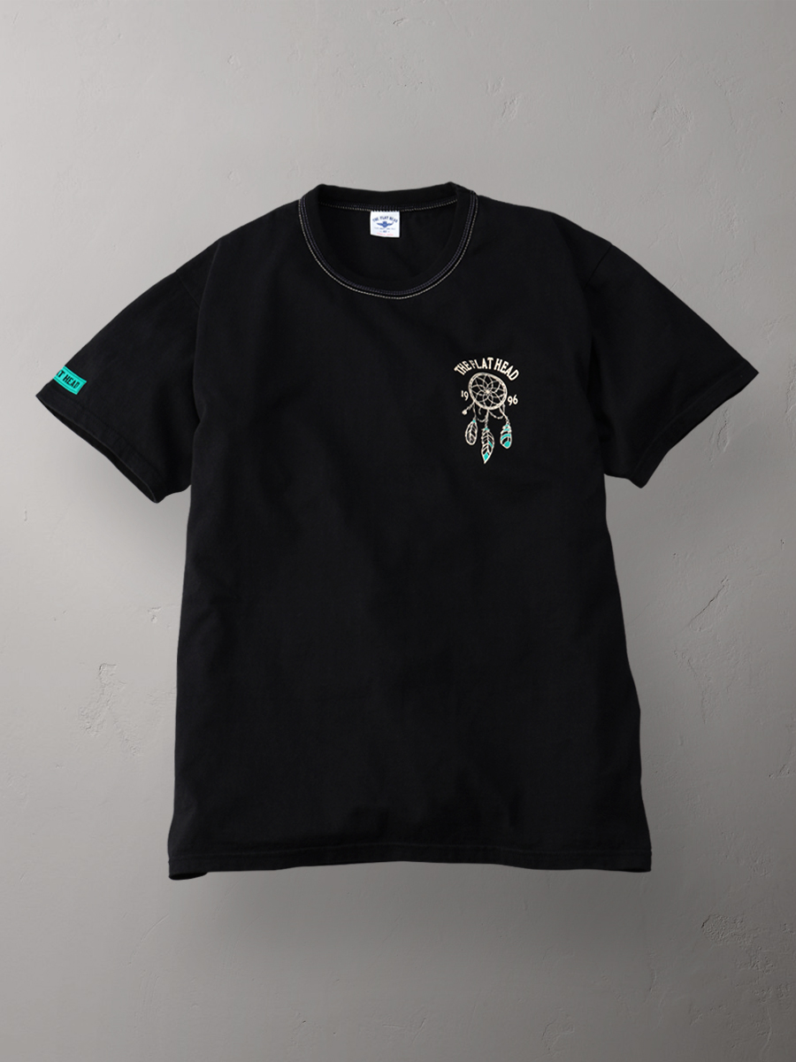 ウェブショップ限定 3本針の1本外し Tシャツ FN-THC-048EC