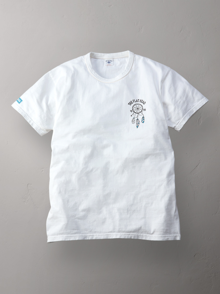 ウェブショップ限定 3本針の1本外し Tシャツ FN-THC-048EC