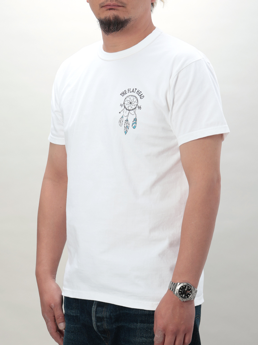 ウェブショップ限定 3本針の1本外し Tシャツ FN-THC-048EC