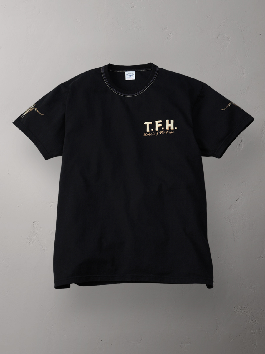 3本針の1本外し Tシャツ FN-THC-065