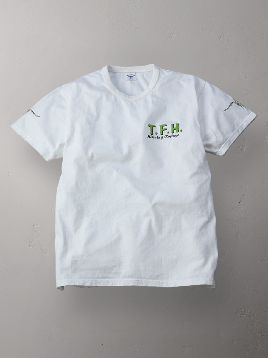 3本針の1本外し Tシャツ FN-THC-065