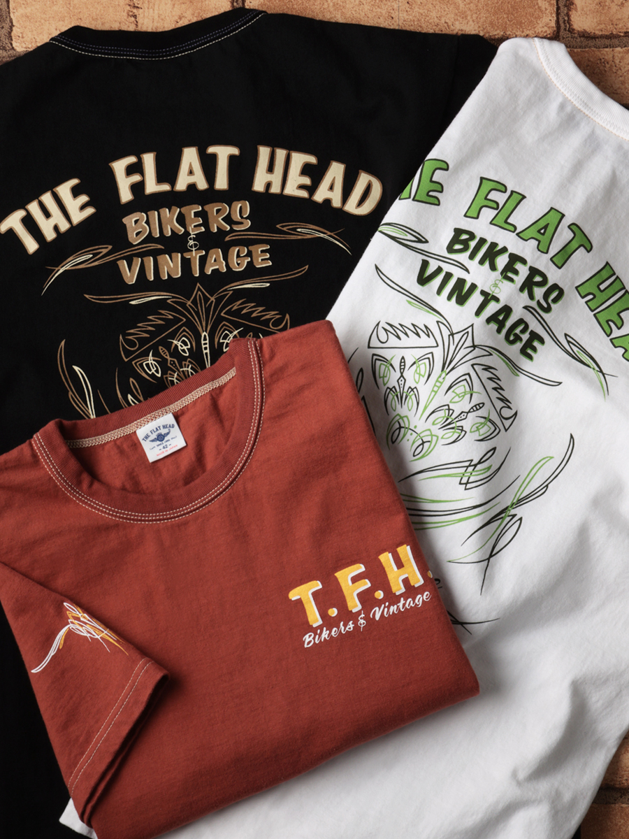 3本針の1本外し Tシャツ FN-THC-065
