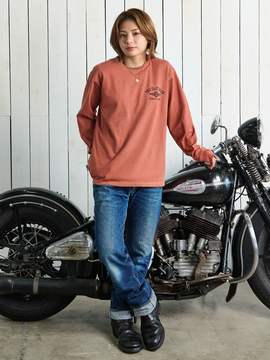 ショーンOSP&エバグリ　ロングTシャツ　サイズM極美品2点 ロングスリーブTシャツ FN-THCL-202 | THE FLAT HEAD