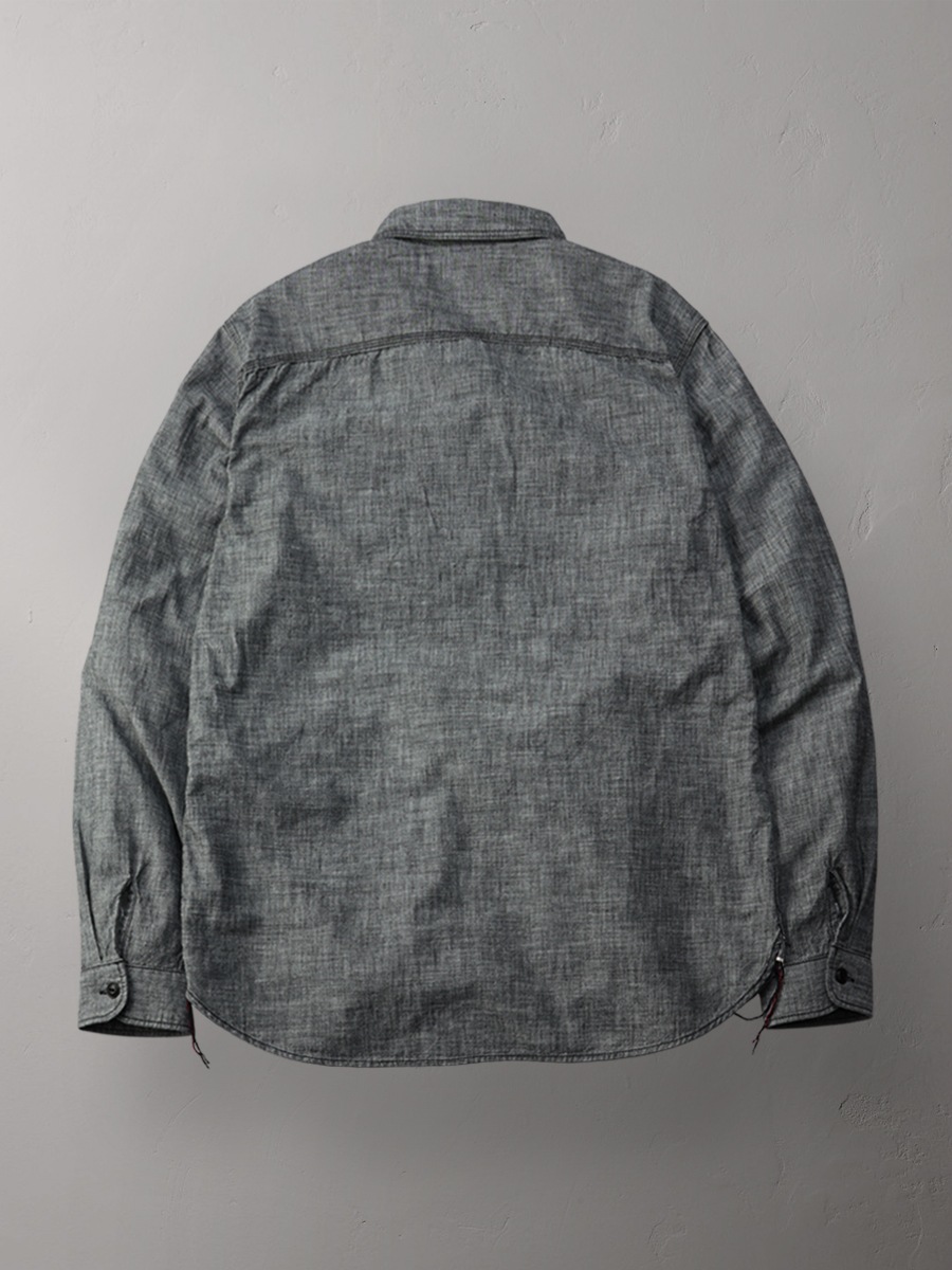 シャンブレーワークシャツ FN-SCK-010L | THE FLAT HEAD シャンブレーワークシャツ FN-SCK-010L | THE FLAT HEAD