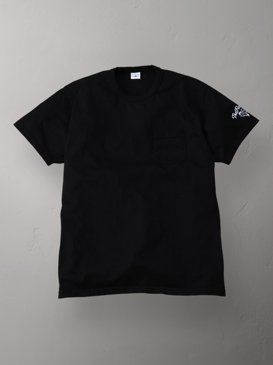 ウェブショップ限定 3本針の1本外し ポケットTシャツ FN-THC-102PEC