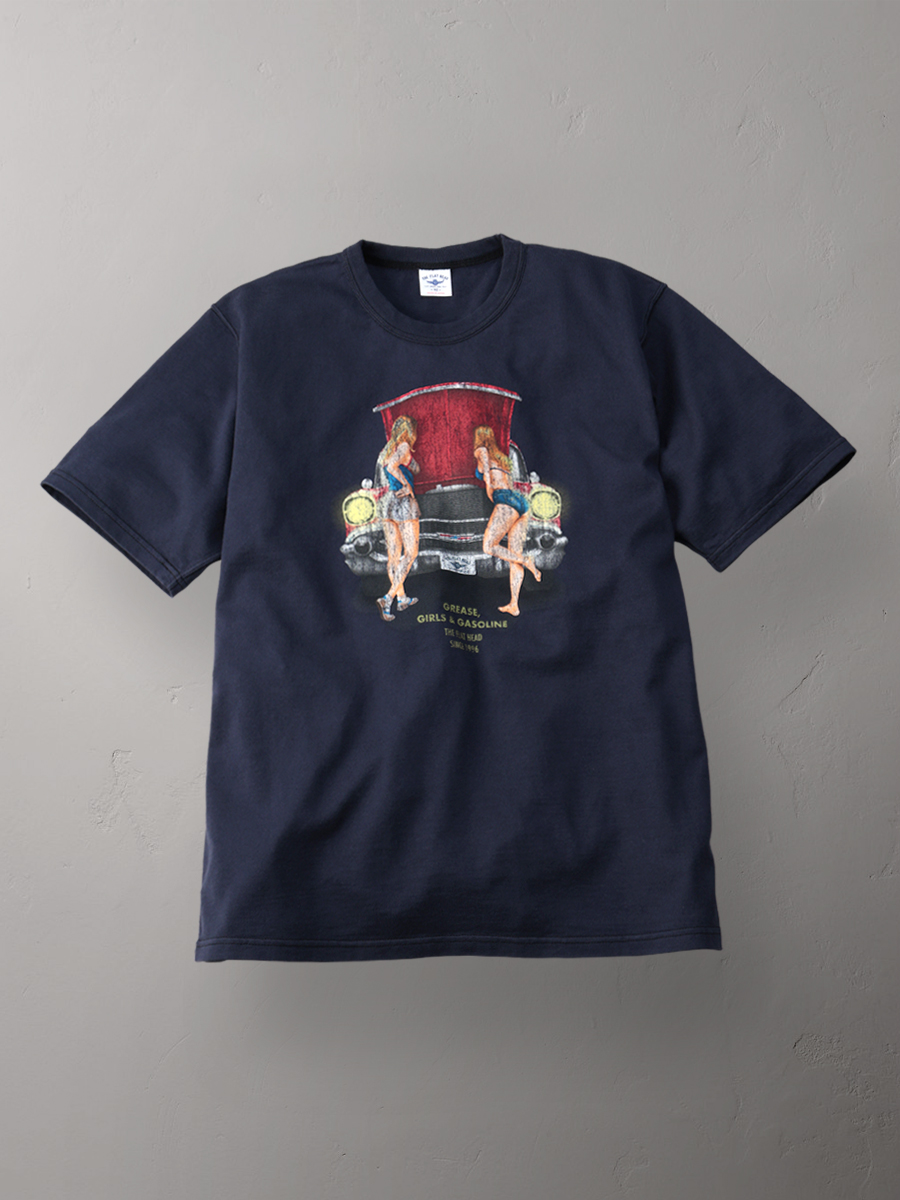 吊り生地 双糸 Tシャツ FN-TMC-104