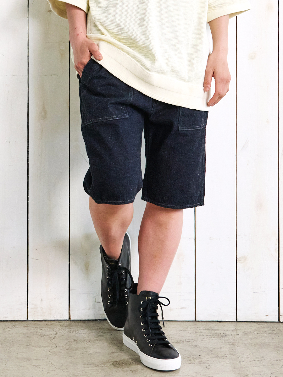 12oz デニム ハーフパンツ FN-S-DP002 | THE FLAT HEAD