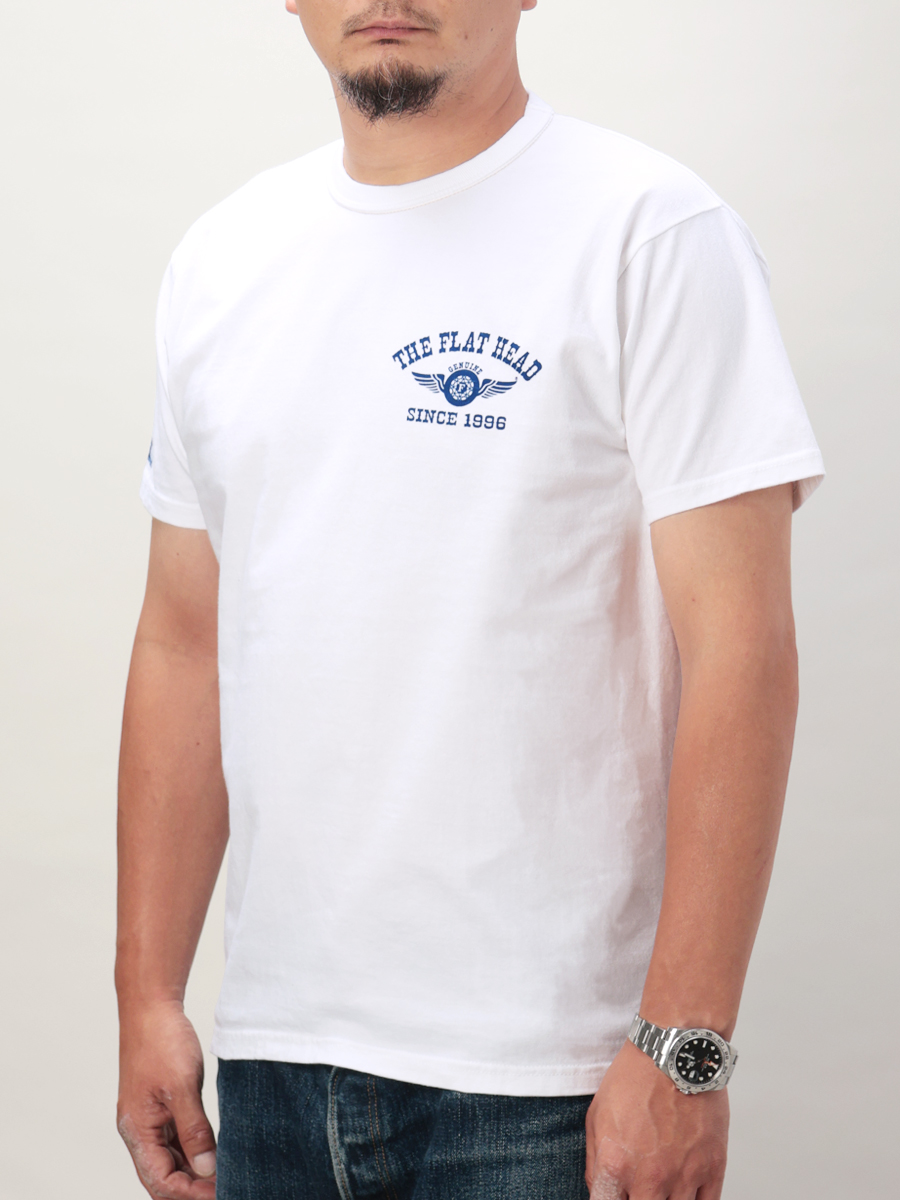 ウェブショップ限定 3本針の1本外し Tシャツ FN-THC-202EC