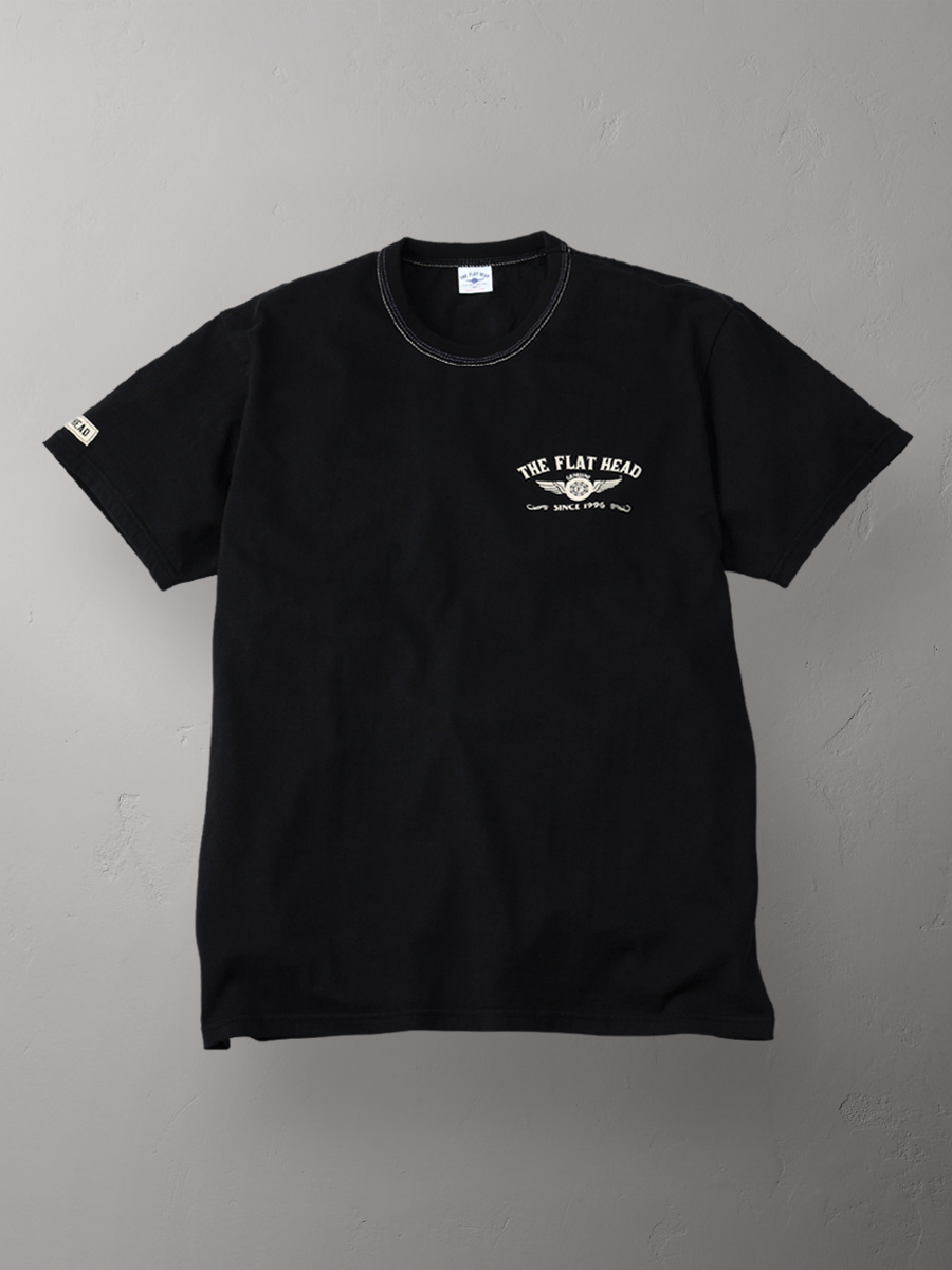 ウェブショップ限定 3本針の1本外し Tシャツ FN-THC-068EC