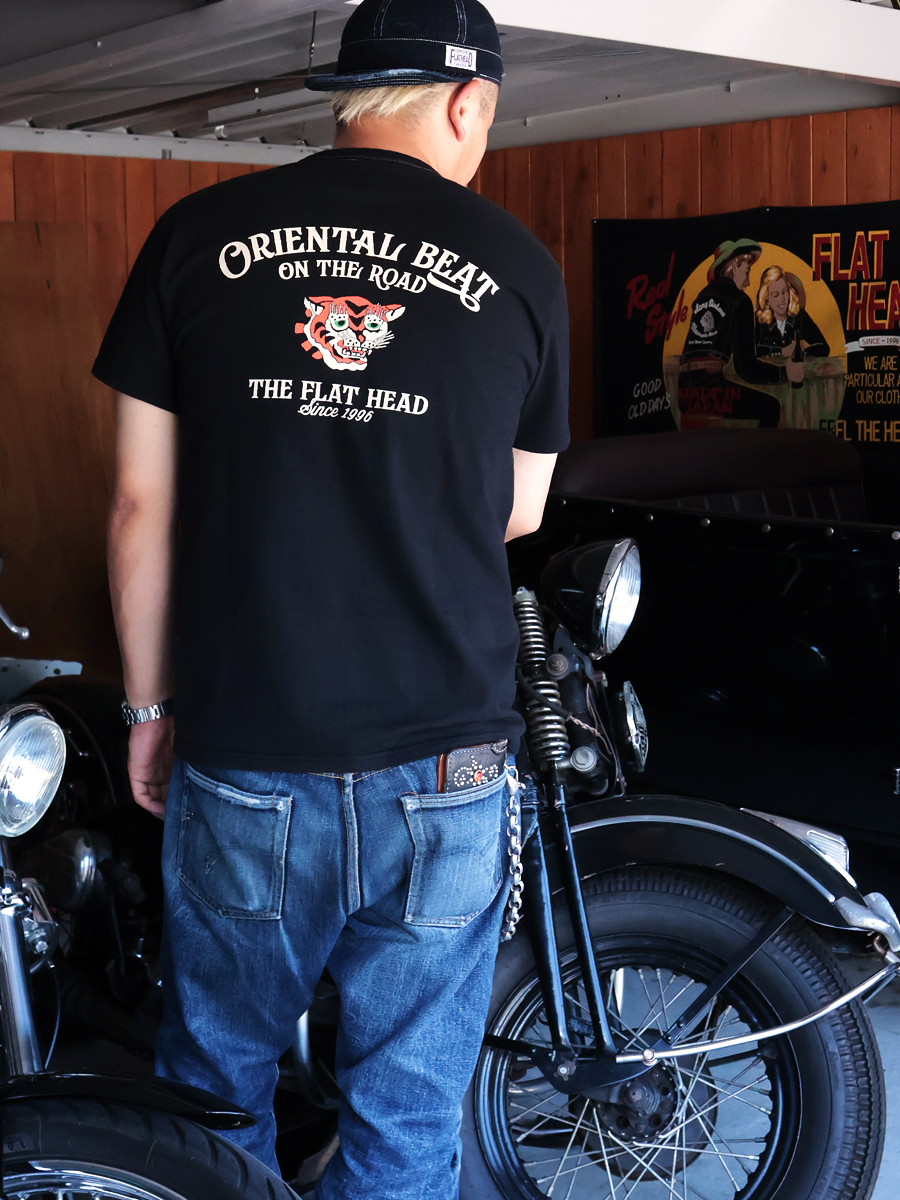 ウェブショップ限定 3本針の1本外し Tシャツ FN-THC-068EC
