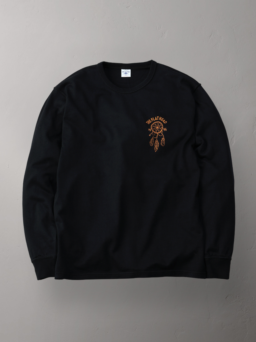 吊り生地 双糸 ロングスリーブTシャツ FN-TML-105
