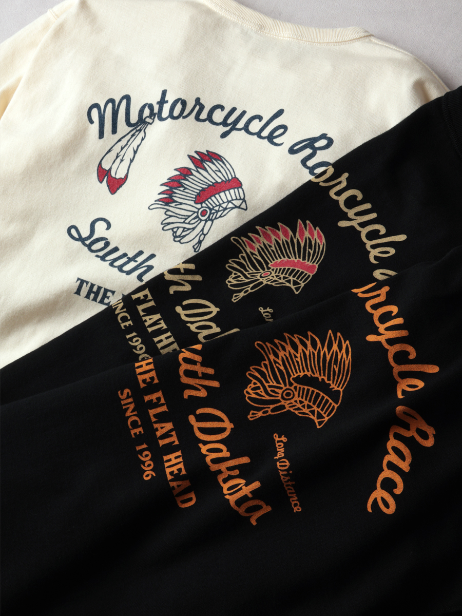 吊り生地 双糸 ロングスリーブTシャツ FN-TML-105