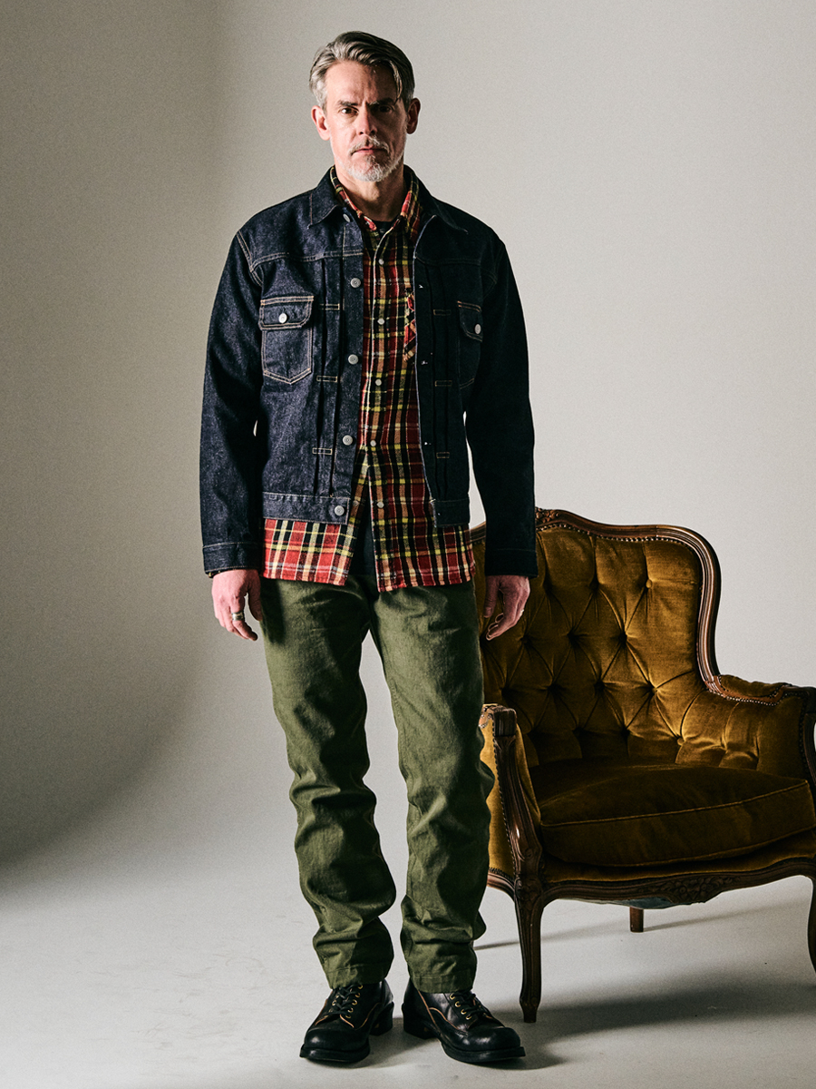 14.5oz デニムジャケット 50sモデル FN-OJ-D002 | THE FLAT HEAD